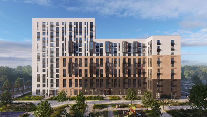 2-к. квартира, 34,5 м², 2/14 эт.