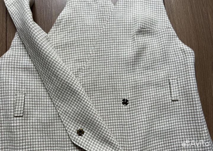 Льняной сарафан