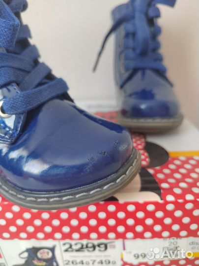 Ботинки для девочки Disney 20 р