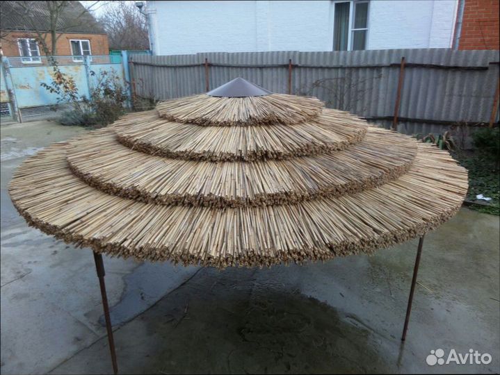 Крыша из камыша