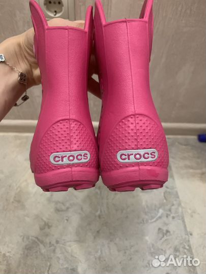 Резиновые сапоги crocs c7