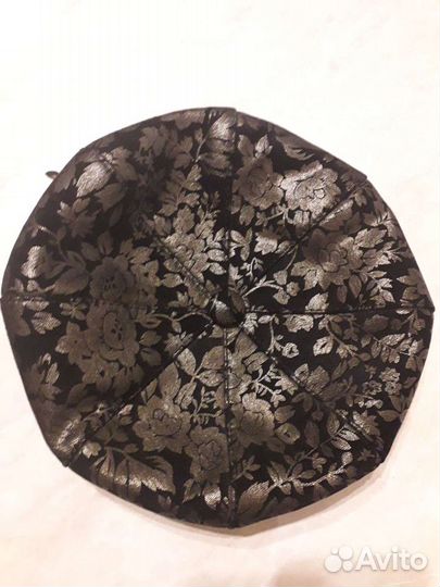 Берет женский, нат.кожа