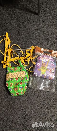 Детские качели, прыгунки, тарзанка