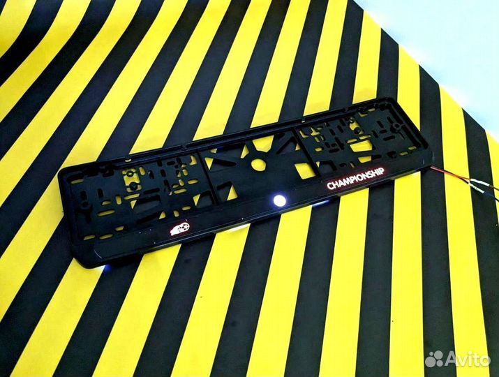 Рамки номера с надписями