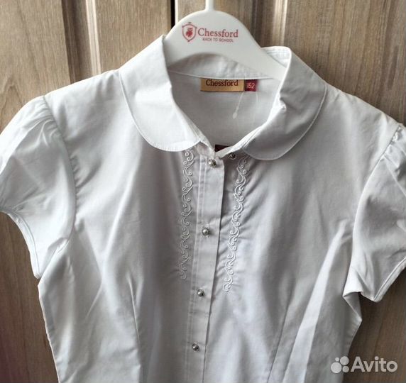 Блузка школьная 152 новая