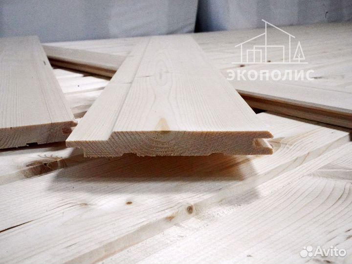 Вагонка Штиль Сосна/Ель сорт ав