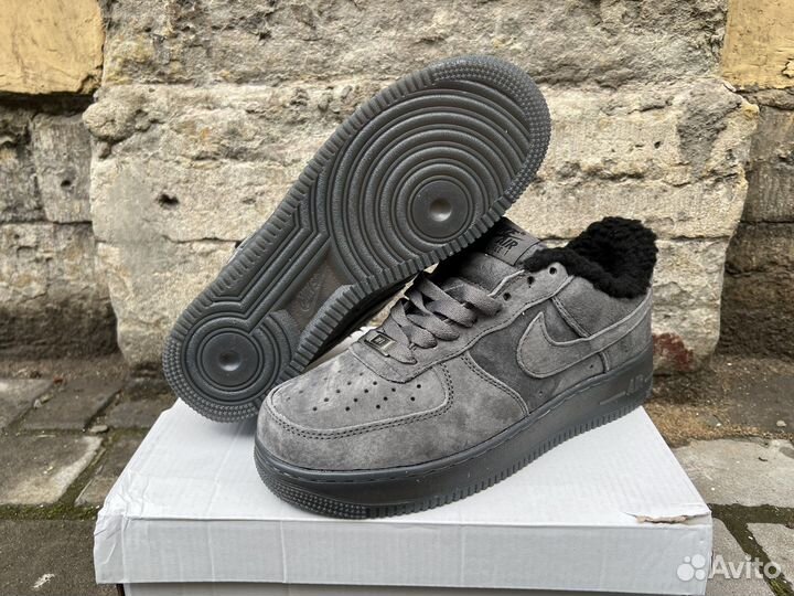 Кроссовки зимние Nike Air Force 1