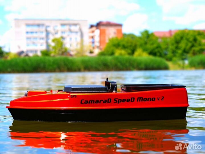 Прикормочный кораблик CamaraD speed mono V2