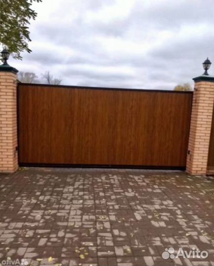 Откатные ворота 