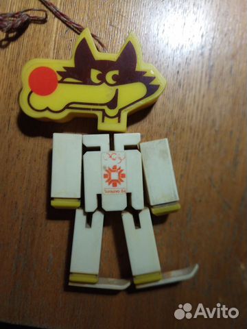 Вучко талисман 14 зои Сараево 1984