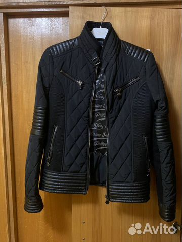 Philipp Plein кожаная куртка мужская купить в Москве | Личные вещи | Авито