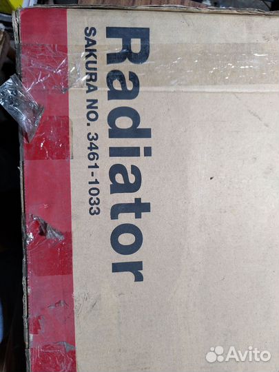 Радиатор охлаждения на toyota