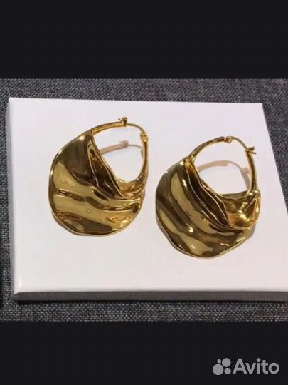 Крупные серьги Celine Style