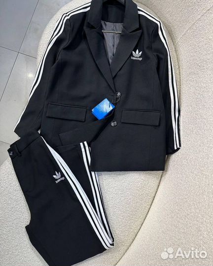 Брючный костюм Adidas Balenciaga 2 цвета