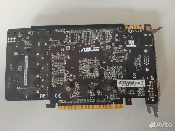 Видеокарта GTX 550 TI DI/1GD5