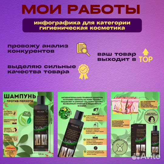 Инфографика для маркетплейсов (wildberries озон)