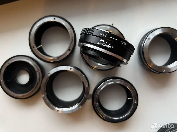 Переходники адаптеры для L-mount Canon и Sony E