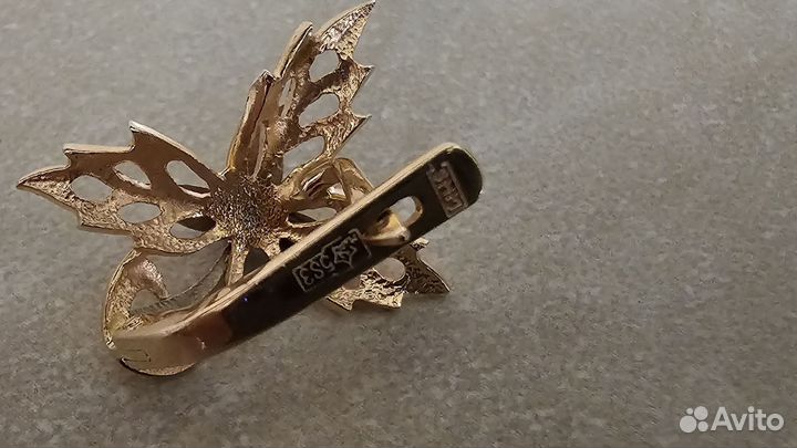 Золотые серьги СССР