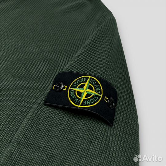 Летний кардиган Stone island хаки 526D8