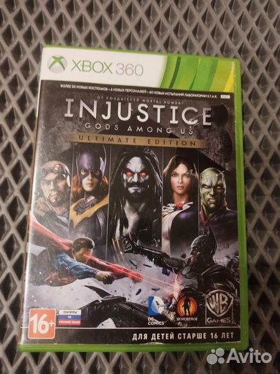 Mortal Kombat и Injustice Xbox 360