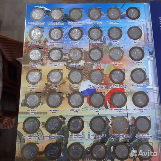 Коллекция Биметаллических монет