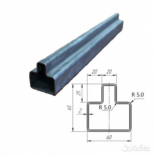 Откатные ворота 4х2 Т-профиль+автоматика Home Gate