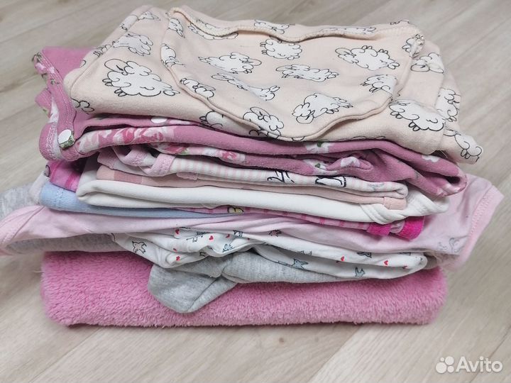 Одежда пакетом на девочку (62-68)