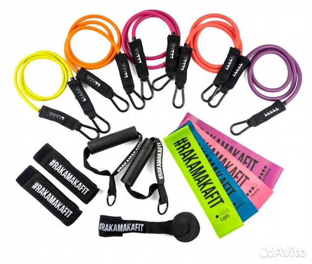 Резинки для фитнеса + эспандеры