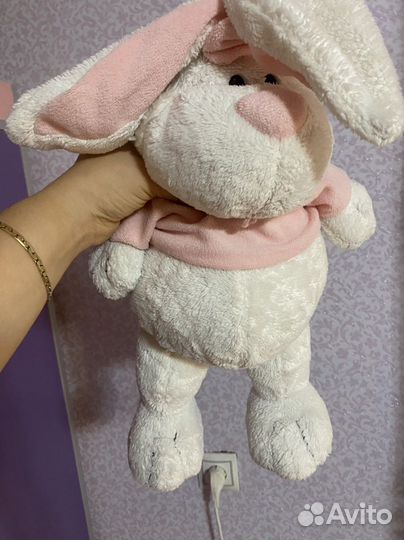 Мягкая игрушка заяц