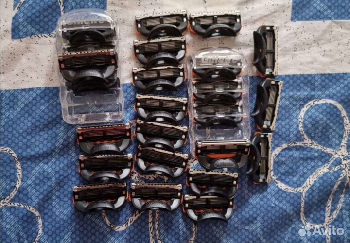 Лезвия для бритья Gillette Fusion (новые,оригинал)