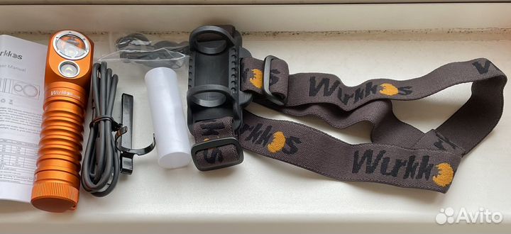 Налобный фонарь Wirkkus HD20, двойной свет