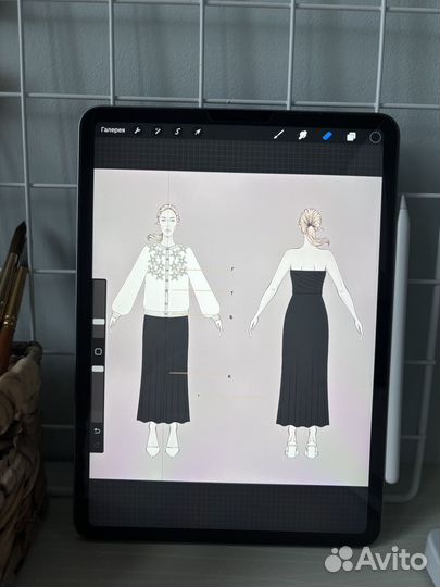 Создание эскизов / одежда и сумки