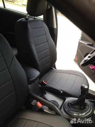 Чехлы из экокожи Автопилот KIA sportage 3 с 2010