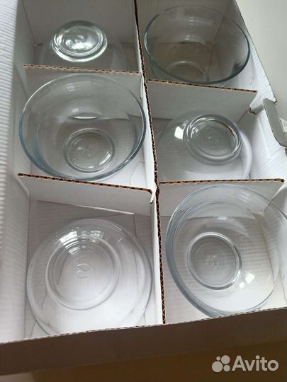 Чашки из закалённого стекла 