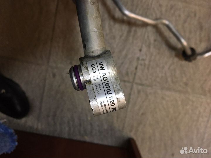 Трубопровод хладогена Volkswagen Polo