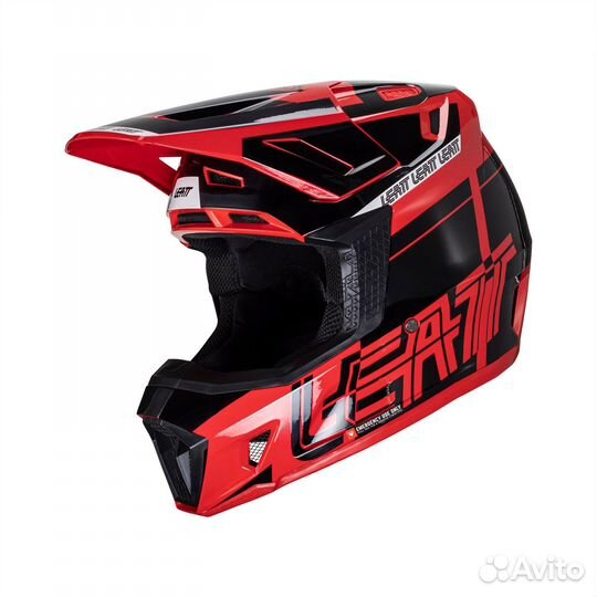 Шлем Leatt Moto 7.5 Helmet Kit Red