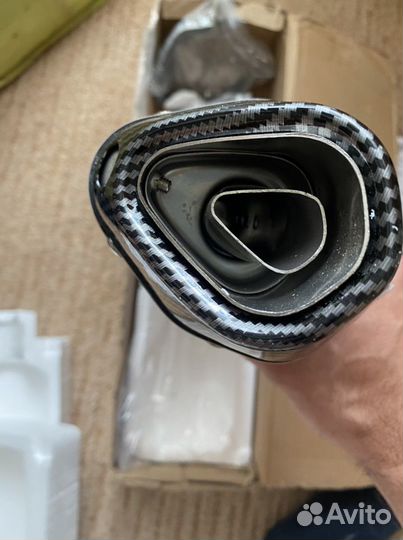 Глушитель Akrapovic.Прямоток Акрапович.Выхлоп