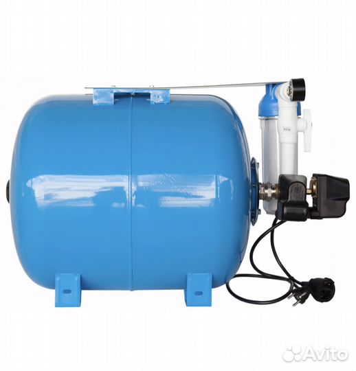 Гидроаккумулятор 80 л в сборе с автоматикой