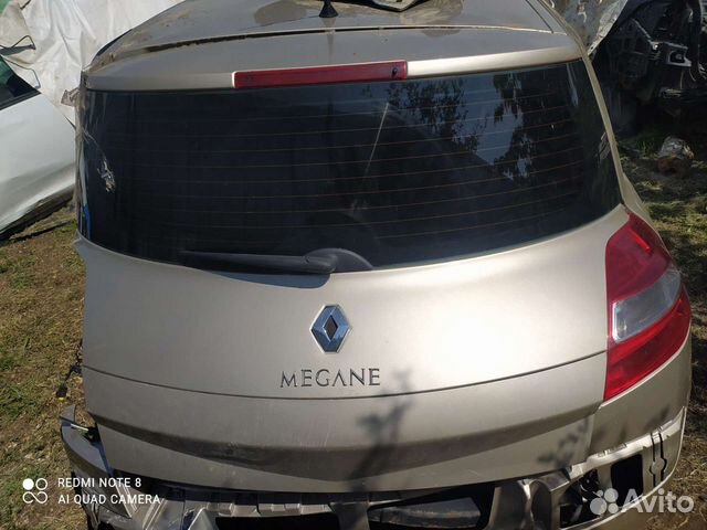 Рено Меган 2 крышка багажника