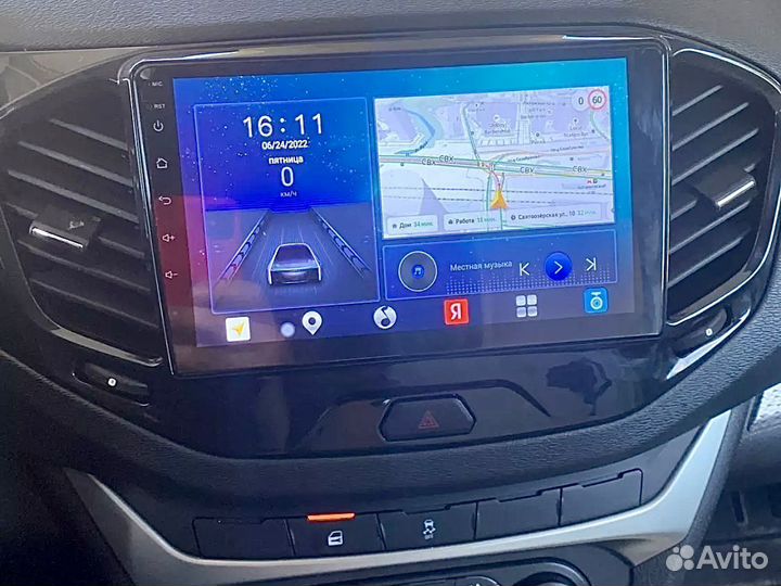 Магнитола LADA Vesta Android IPS DSP