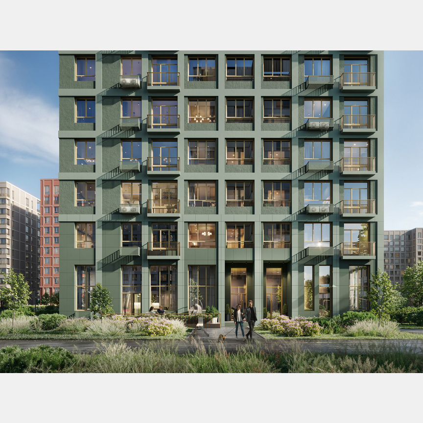 3-к. квартира, 75,6 м², 2/12 эт.