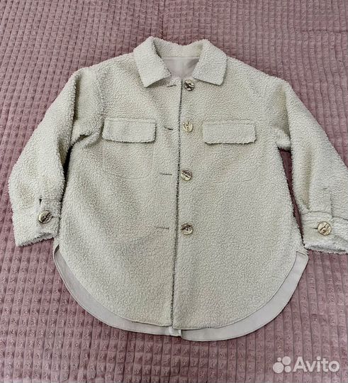 Куртка тедди для девочки