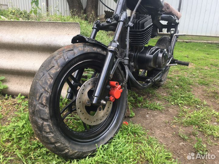 Самодельный мопед