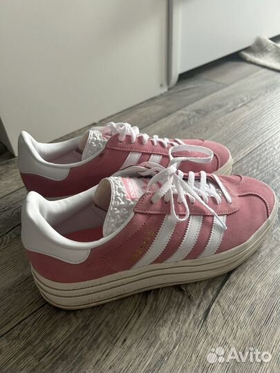 Оригинальные кроссовки adidas gazelle platform