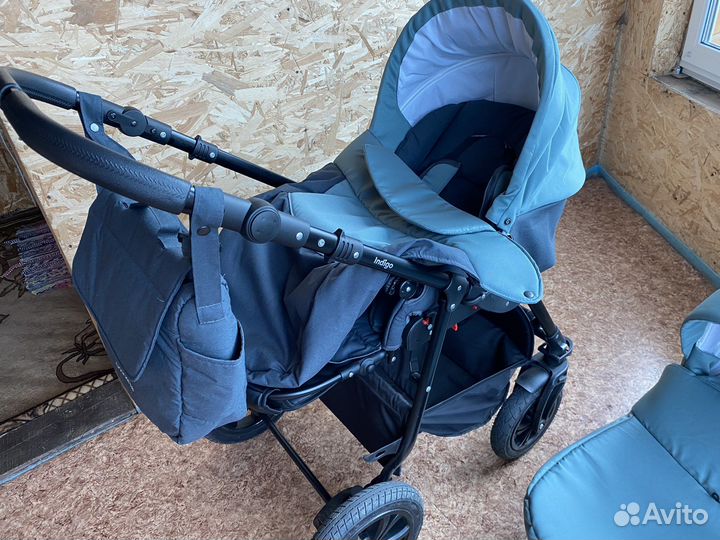 Коляска 2в1, шезлонг в подарок