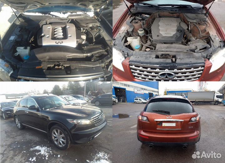 В разборе автомобиль Infiniti FX35 Fx45 S50