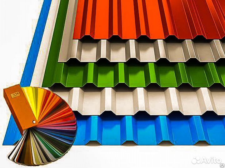 Профнастил, Металлочерепица,Сайдинг,Штакетник