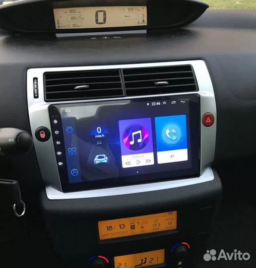 Магнитола на Citroen C4 Android