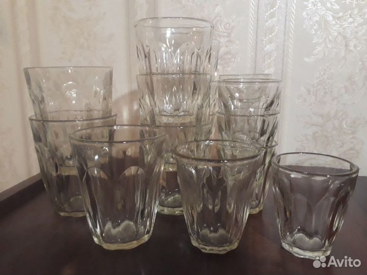 Стаканы, рюмки