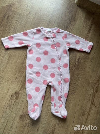 Боди флис для девочки next